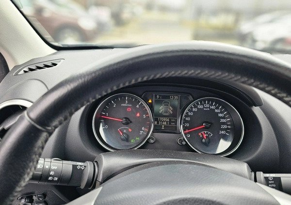 Nissan Qashqai cena 32900 przebieg: 170000, rok produkcji 2010 z Olsztyn małe 379